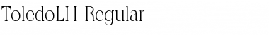 ToledoLH Regular Font