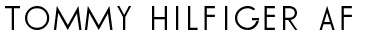Download TOMMY HILFIGER AF Font Download TOMMY HILFIGER AF Font
