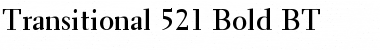 Download Transit521 BT Font Download Transit521 BT Font