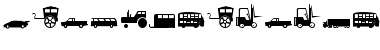Download Transportation Font Download Transportation Font