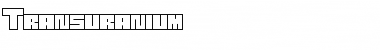 Download Transuranium Font Download Transuranium Font