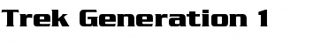 Download Trek Generation 1 Font Download Trek Generation 1 Font