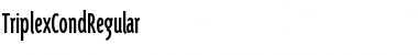 Download TriplexCondRegular Font Download TriplexCondRegular Font