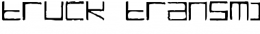 Download TRUCK Transmission Font Download TRUCK Transmission Font