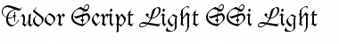 Download Tudor Script Light SSi Font Download Tudor Script Light SSi Font