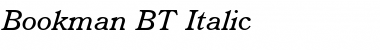 Download Bookman BT Font Download Bookman BT Font