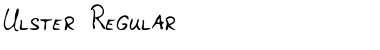 Download Ulster Font Download Ulster Font