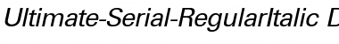 Download Ultimate-Serial DB Font Download Ultimate-Serial DB Font
