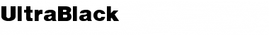 Download UltraBlack Font Download UltraBlack Font