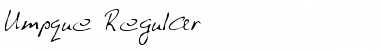 Download Umpque Font Download Umpque Font