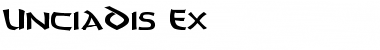 Download UnciaDis Ex Font Download UnciaDis Ex Font