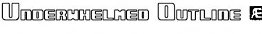 Download Underwhelmed Outline (BRK) Font Download Underwhelmed Outline (BRK) Font