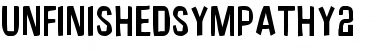 Download UnfinishedSympathy2 Font Download UnfinishedSympathy2 Font