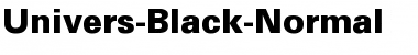 Download Univers-Black-Normal Font Download Univers-Black-Normal Font