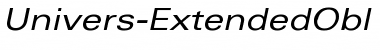 Download Univers-ExtendedObl Font Download Univers-ExtendedObl Font