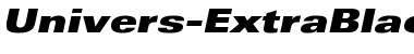 Download Univers-ExtraBlackExtObl Font Download Univers-ExtraBlackExtObl Font