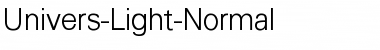 Download Univers-Light-Normal Font Download Univers-Light-Normal Font