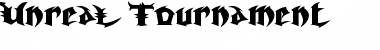 Download Unreal Tournament Font Download Unreal Tournament Font