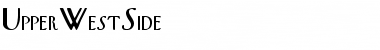 Download UpperWestSide Font Download UpperWestSide Font