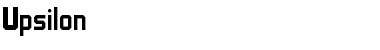 Download Upsilon Font Download Upsilon Font