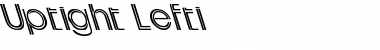 Download Uptight Lefti Font Download Uptight Lefti Font