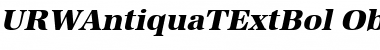 Download URWAntiquaTExtBol Font Download URWAntiquaTExtBol Font