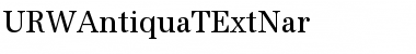 Download URWAntiquaTExtNar Font Download URWAntiquaTExtNar Font
