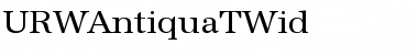 Download URWAntiquaTWid Font Download URWAntiquaTWid Font
