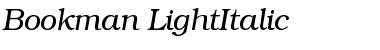 Download Bookman-LightItalic Font Download Bookman-LightItalic Font