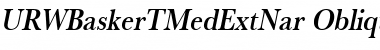 Download URWBaskerTMedExtNar Font Download URWBaskerTMedExtNar Font