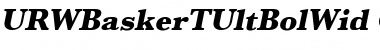 Download URWBaskerTUltBolWid Font Download URWBaskerTUltBolWid Font