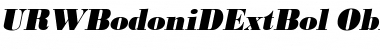 Download URWBodoniDExtBol Font Download URWBodoniDExtBol Font