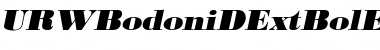 Download URWBodoniDExtBolExtWid Font Download URWBodoniDExtBolExtWid Font