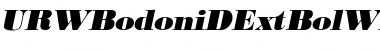 Download URWBodoniDExtBolWid Font Download URWBodoniDExtBolWid Font