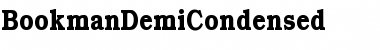 Download BookmanDemiCondensed Font Download BookmanDemiCondensed Font
