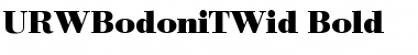 Download URWBodoniTWid Font Download URWBodoniTWid Font