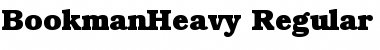 Download BookmanHeavy Font Download BookmanHeavy Font