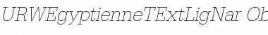 Download URWEgyptienneTExtLigNar Font Download URWEgyptienneTExtLigNar Font