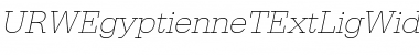Download URWEgyptienneTExtLigWid Font Download URWEgyptienneTExtLigWid Font
