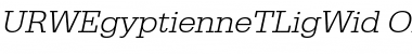 Download URWEgyptienneTLigWid Font Download URWEgyptienneTLigWid Font