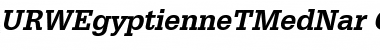 Download URWEgyptienneTMedNar Font Download URWEgyptienneTMedNar Font
