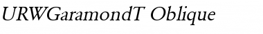 Download URWGaramondT Font Download URWGaramondT Font