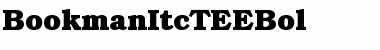 Download BookmanItcTEEBol Font Download BookmanItcTEEBol Font