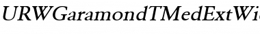 Download URWGaramondTMedExtWid Font Download URWGaramondTMedExtWid Font