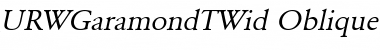 Download URWGaramondTWid Font Download URWGaramondTWid Font