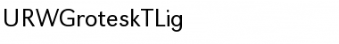 Download URWGroteskTLig Font Download URWGroteskTLig Font