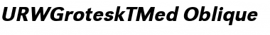 Download URWGroteskTMed Font Download URWGroteskTMed Font