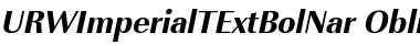 Download URWImperialTExtBolNar Font Download URWImperialTExtBolNar Font