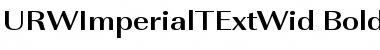 Download URWImperialTExtWid Font Download URWImperialTExtWid Font