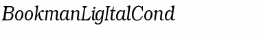 Download BookmanLigItalCond Font Download BookmanLigItalCond Font